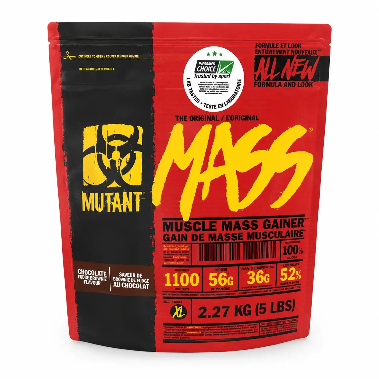 Geyner Mass Mutant (Chocolate Fudge Brownie) 2.27 kg