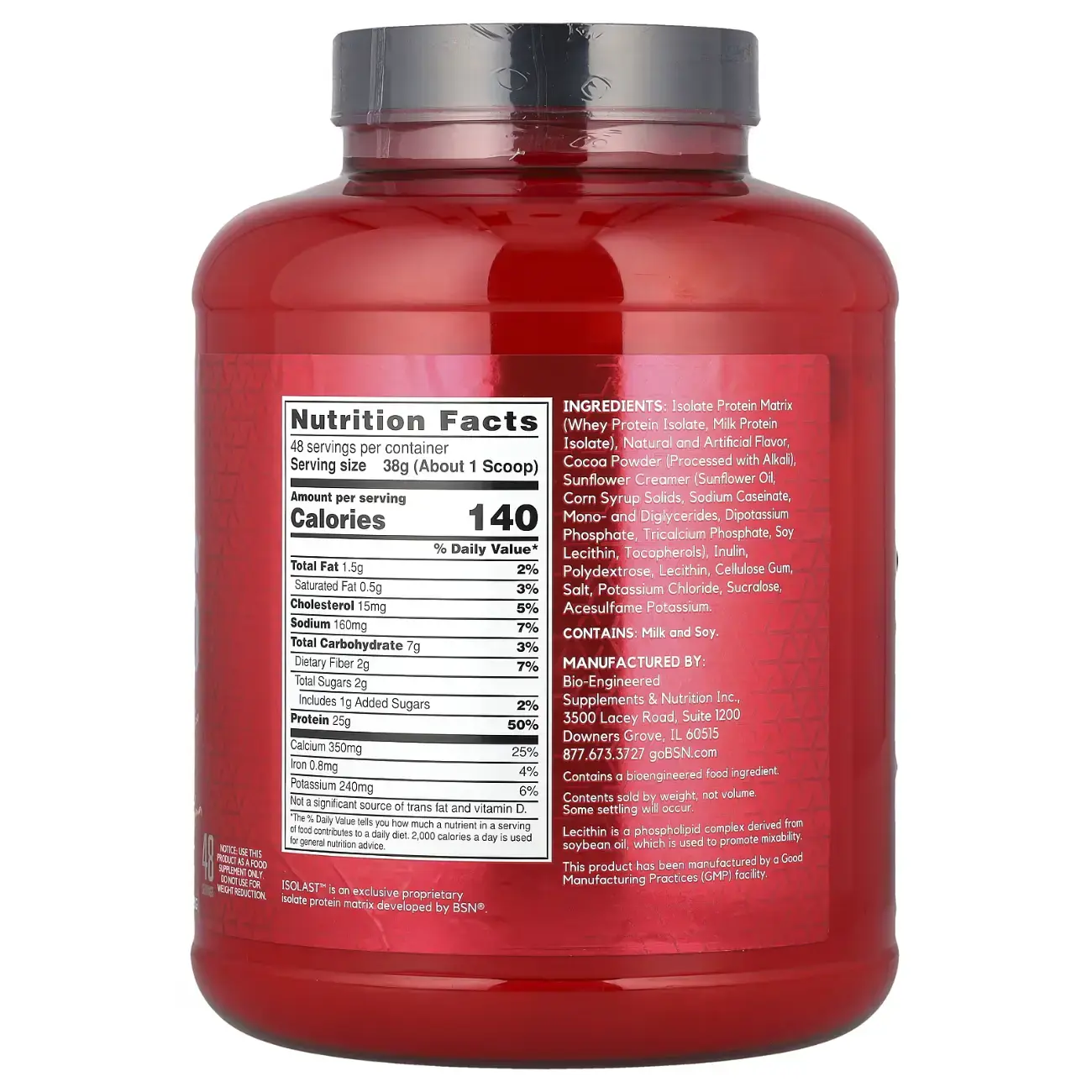 Protein aralashmasi Syntha-6 Isolate BSN (Chocolate Milkshake) 1.82 kg