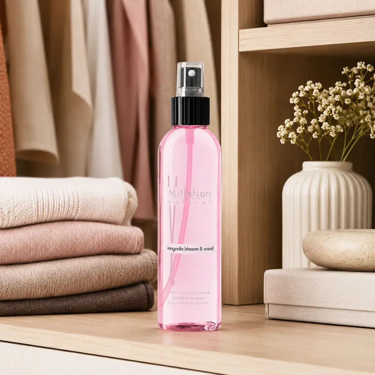 Uy uchun spreyi Millefiori Milano 150 ml Magnolia Blossom & Wood