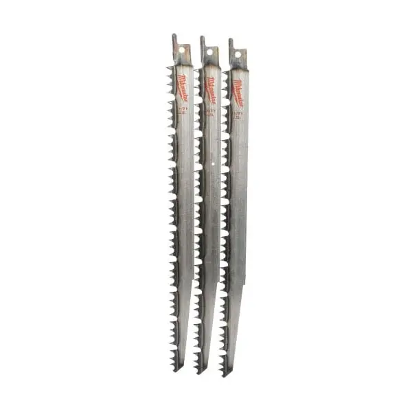 Полотно для сабельной пилы (240х5.5/6 мм, 3 шт.) Milwaukee 48001077
