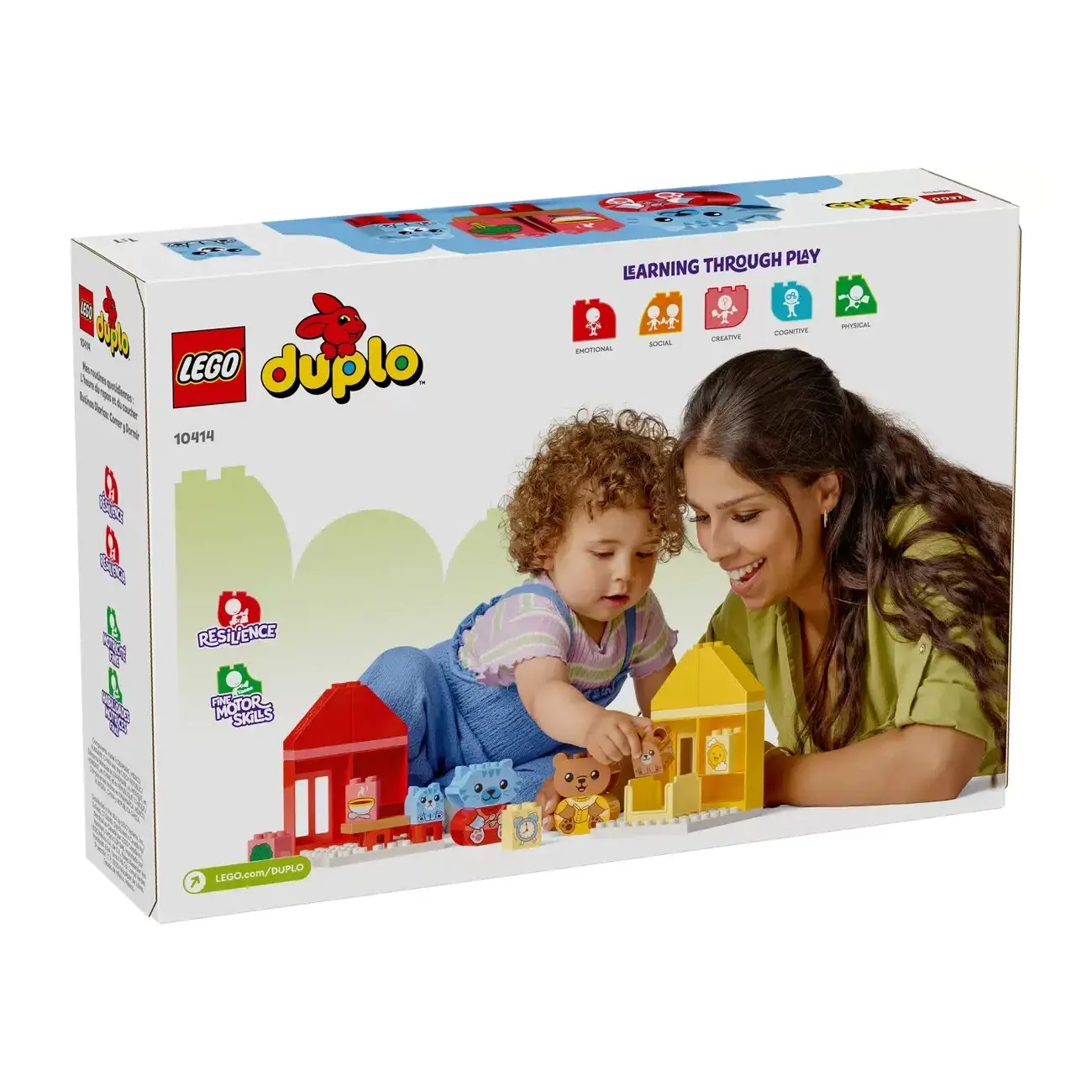 Конструктор LEGO Duplo “Повседневные привычки: еда и сон” 10414