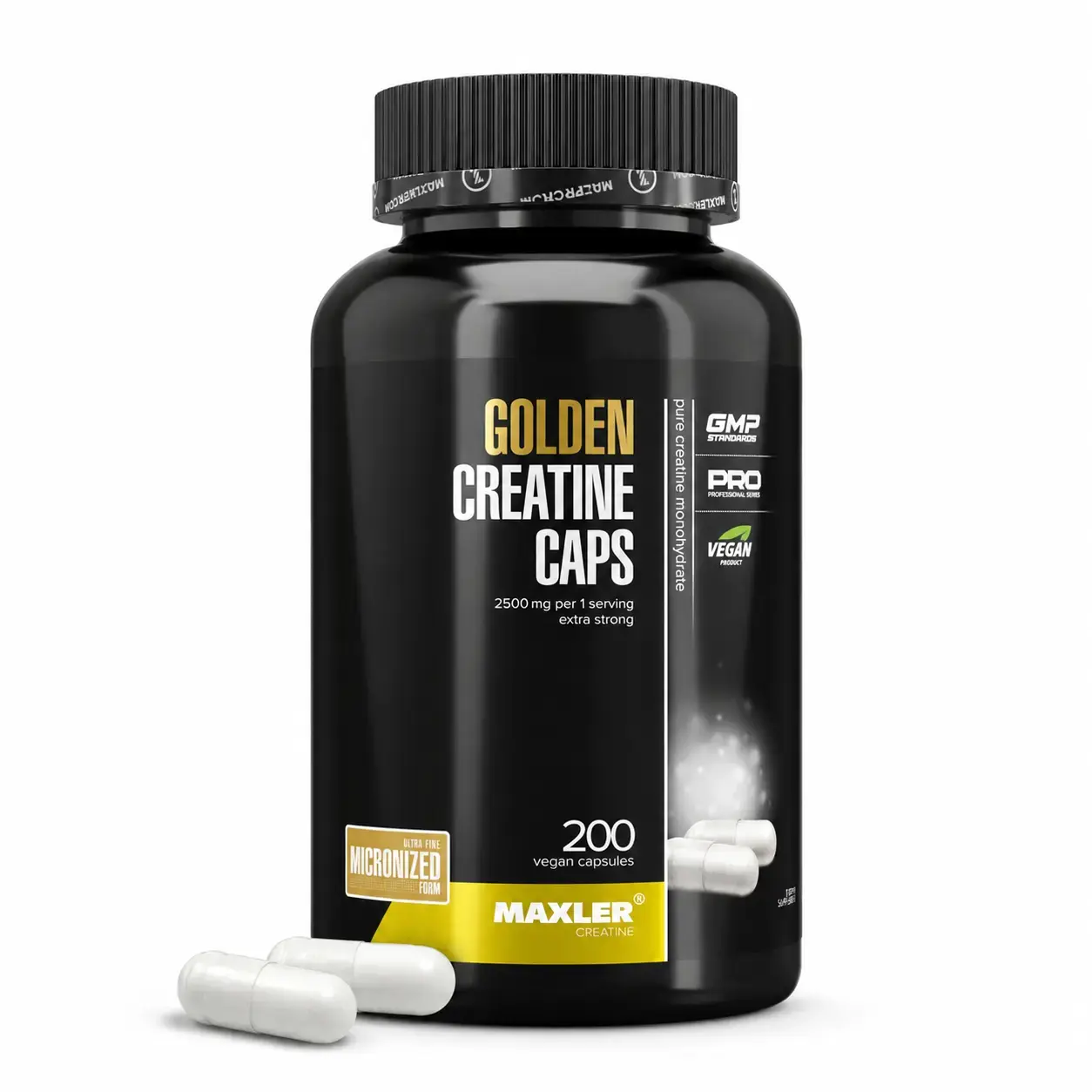 Креатин Golden Creatine Caps Maxler 200 Veg Caps
