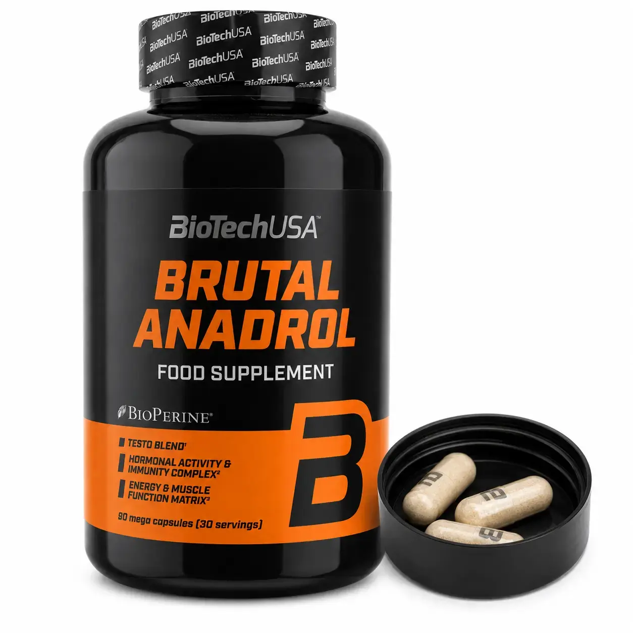 BQ BioTechUSA Brutal Anadrol, 90 kapsula (30 porsiya)