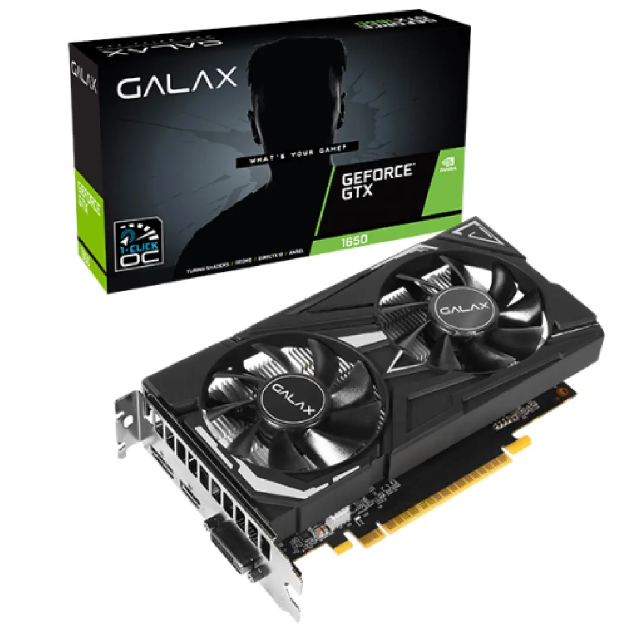 Видеокарта Galax - 4GB GeForce GTX1650 128Bit GDDR5