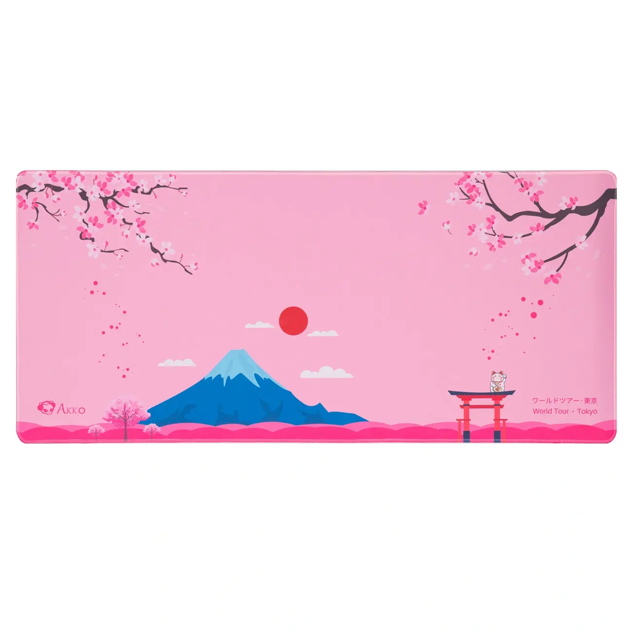 Sichqoncha uchun gilam Akko World TourTokyo R2 Deskmat