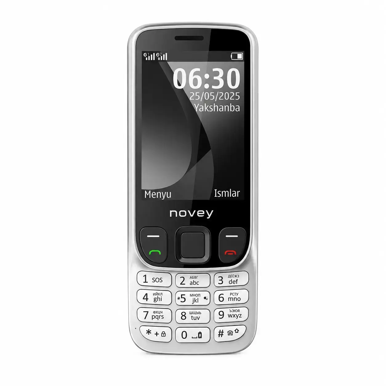 Мобильный телефон Novey N630 SILVER