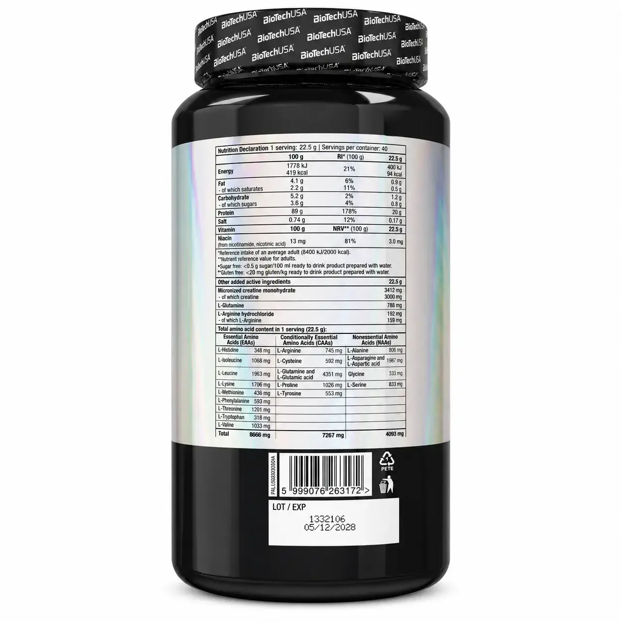Zardobli protein izolati Iso Whey Platinum BioTechUSA (Strawberry) 908 g