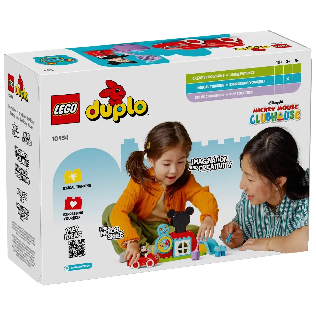 Конструктор LEGO Duplo ”Клуб Микки Мауса” 10454, 27 деталей, от 2 до 5 лет