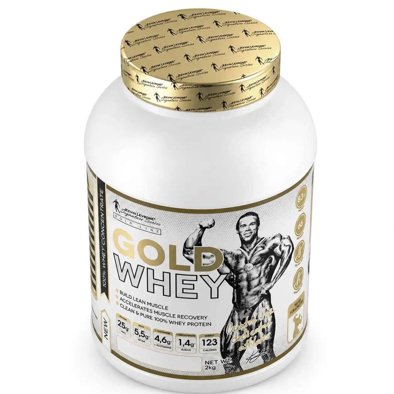 Zardobli protein Gold Whey Levrone (Strawberry Banana) 2 kg