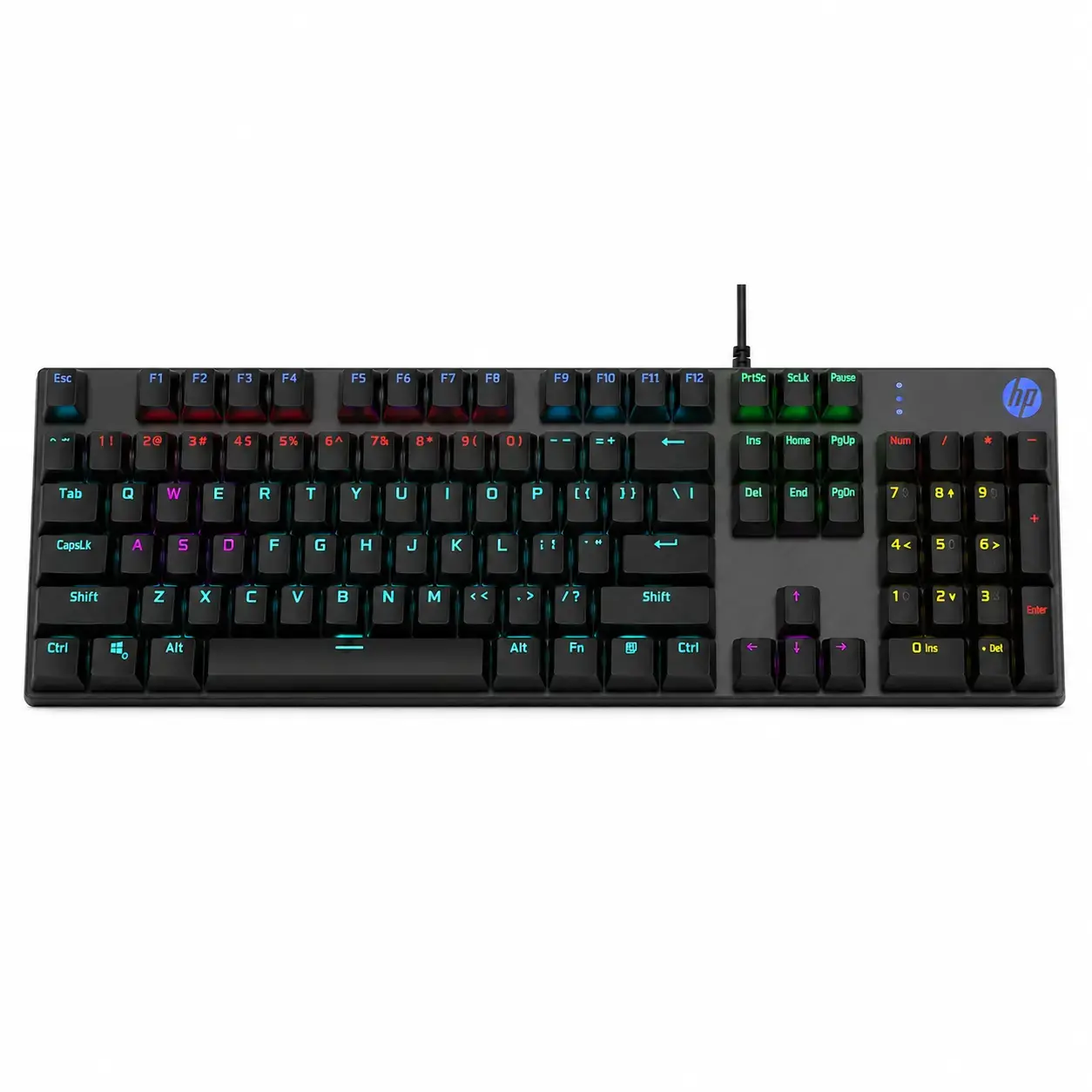 Проводная клавиатура HP K400F MECHANICAL GAMING KB RGB/T