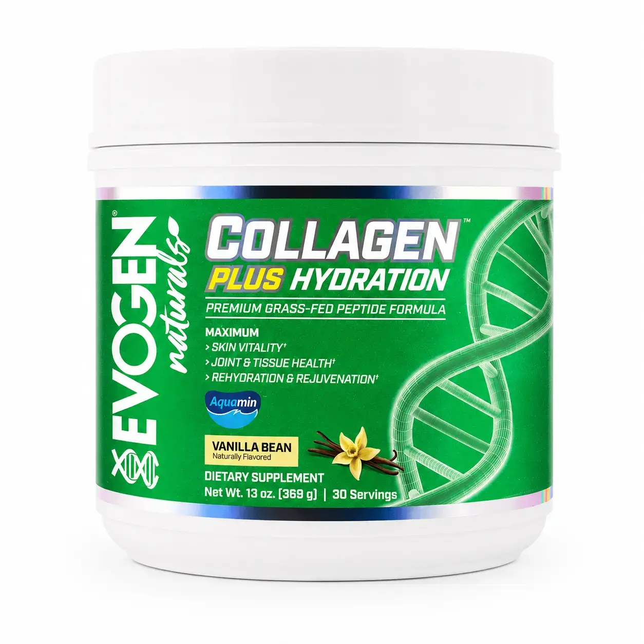 Коллагеновый комплекс Evogen Collagen Plus Hydration 384 g Vanilla Bean