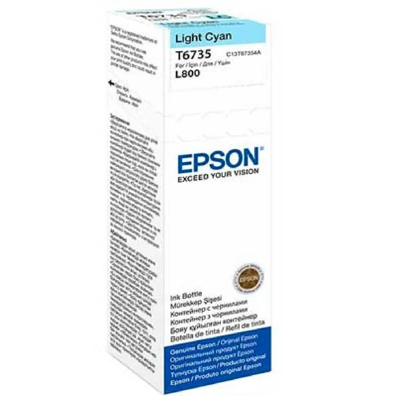 Картридж Epson T6735 Light Cyan