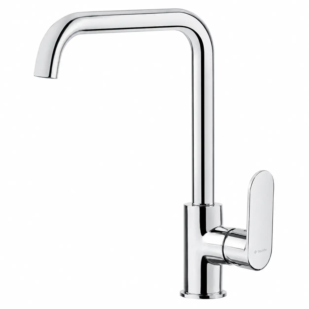Смеситель для кухни Deante Alpinia BGA063M, поворотный излив 198 мм, хром