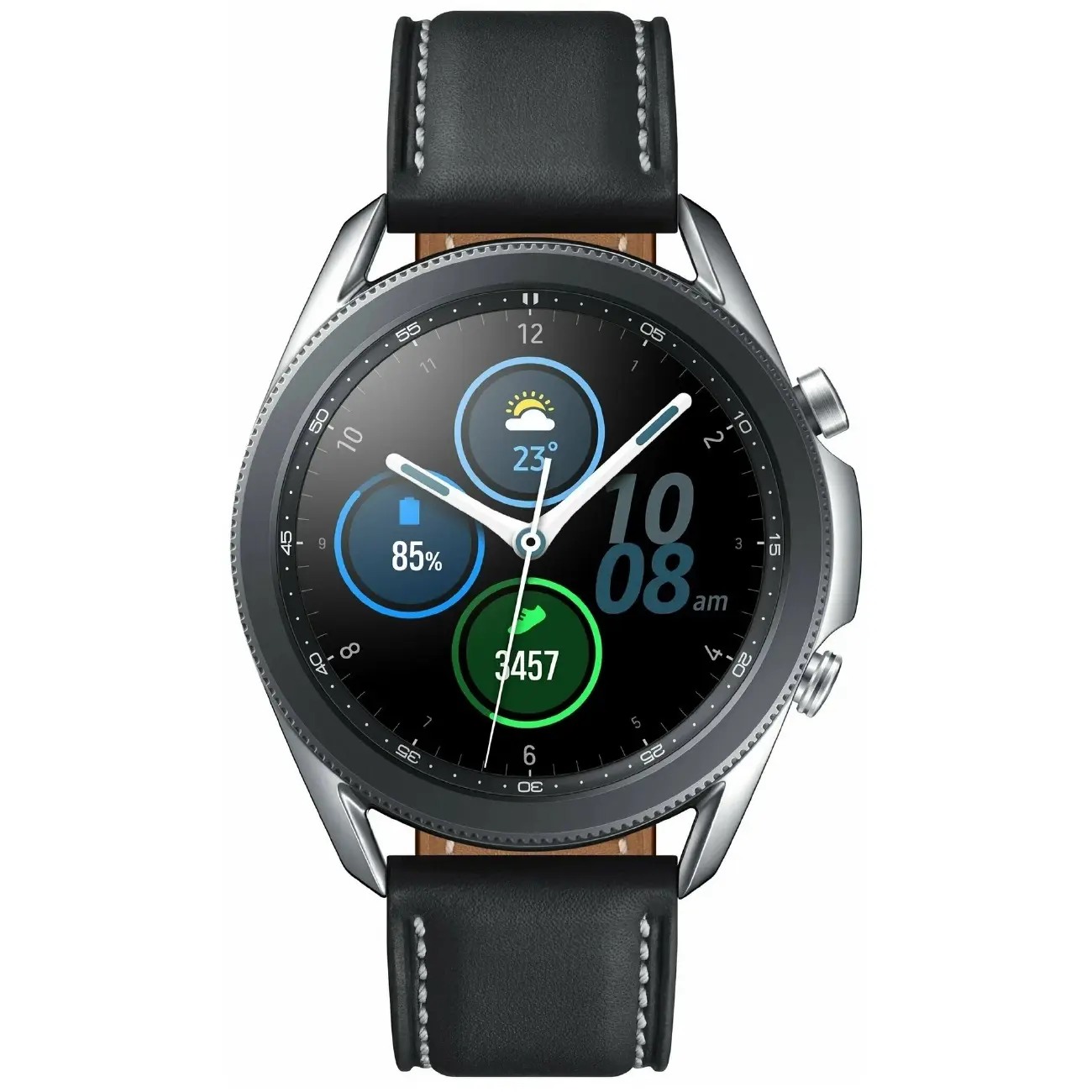 Смарт-часы Samsung Galaxy Watch 3 45мм Silver в Ташкенте | цены и отзывы ⚡