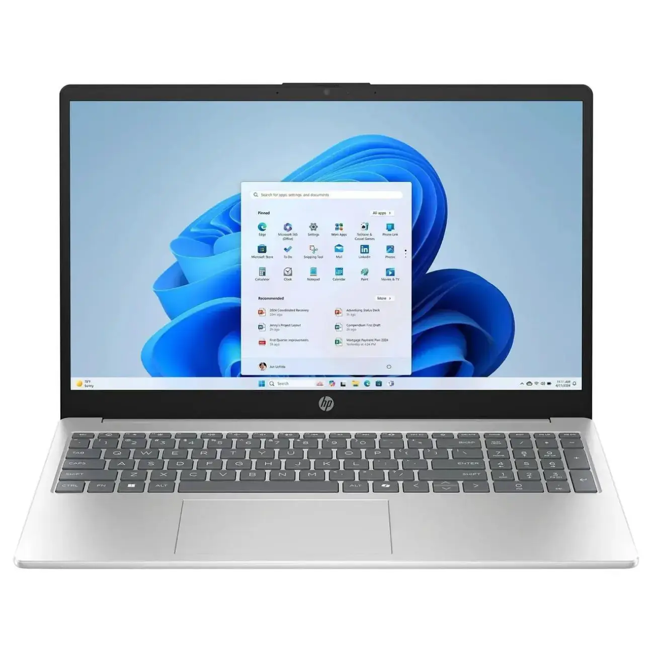 Ноутбук HP 15-FD0154W/I5-1334U/8GB RAM/512GB SSD/15.6 FHD IPS Touch/D