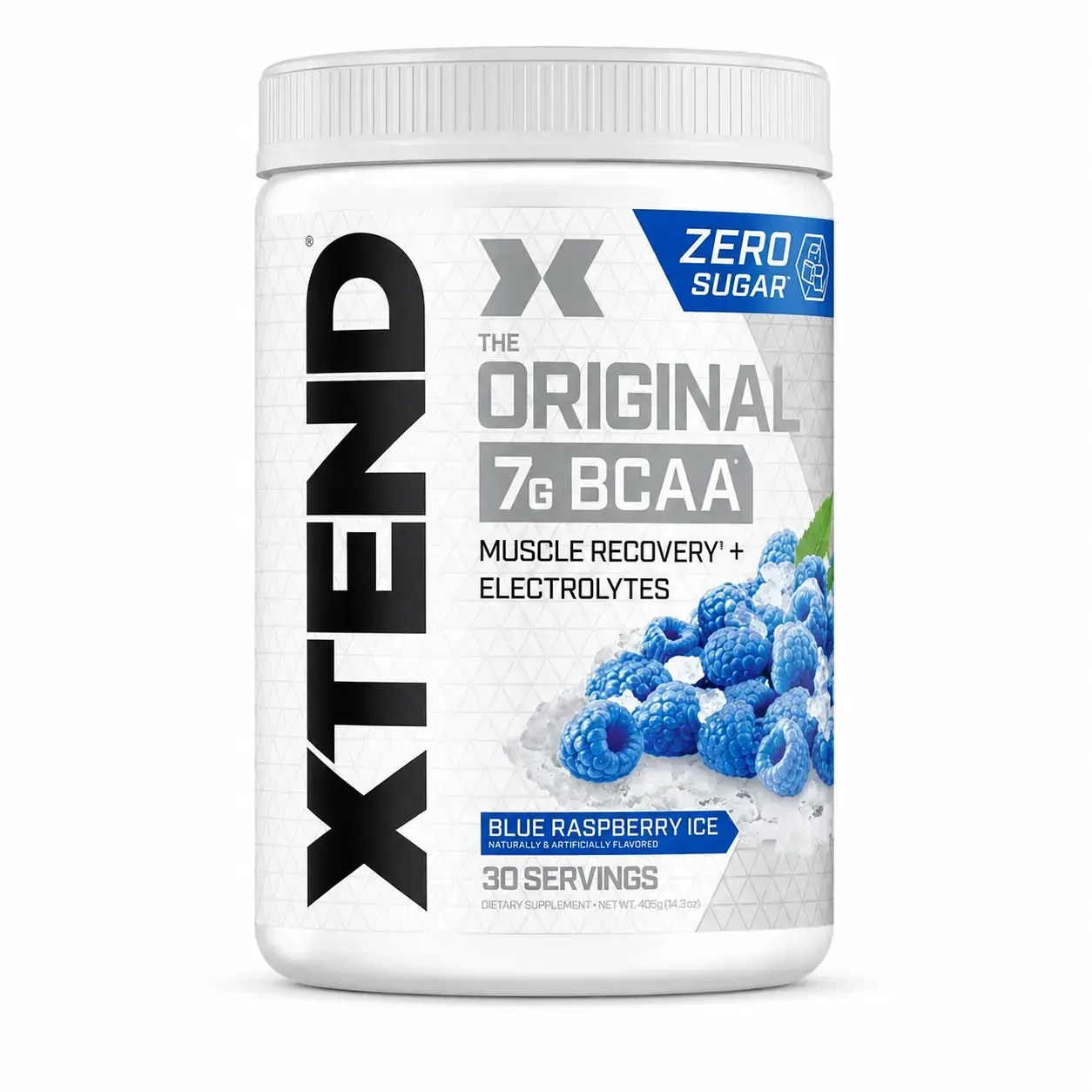 Аминокислотный комплекс XTEND BCAA (Blue Raspberry Ice) 30 Srv