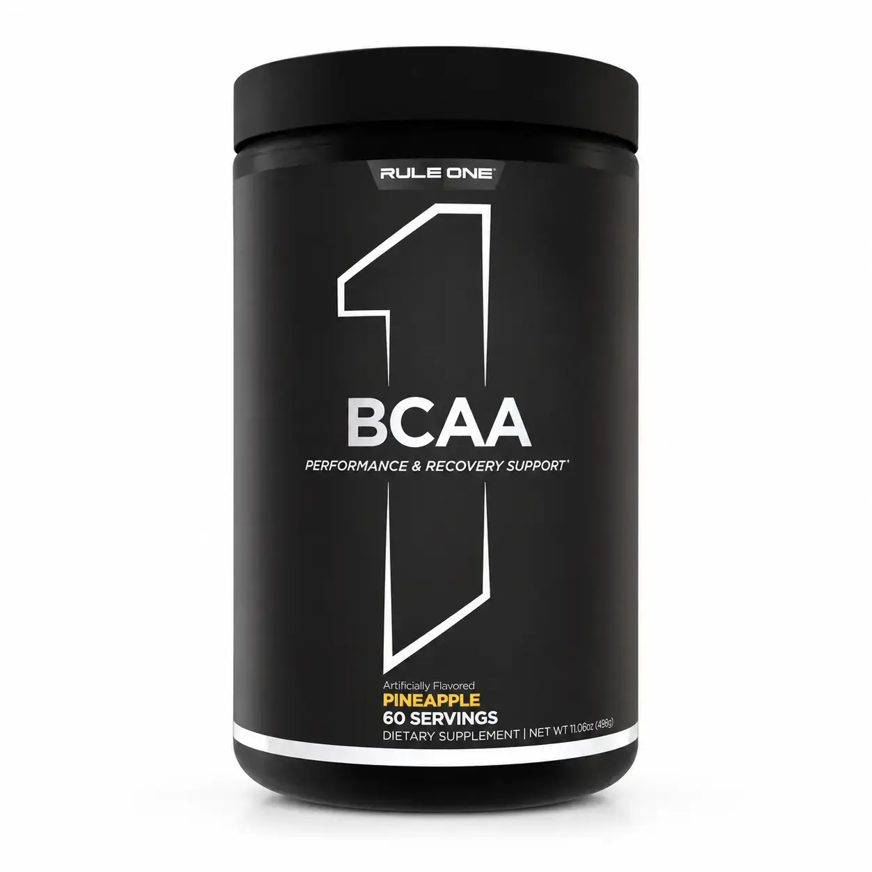 Aminokislotalar kompleksi BCAA Rule1 (Pineapple) 60 Serv (498 g)