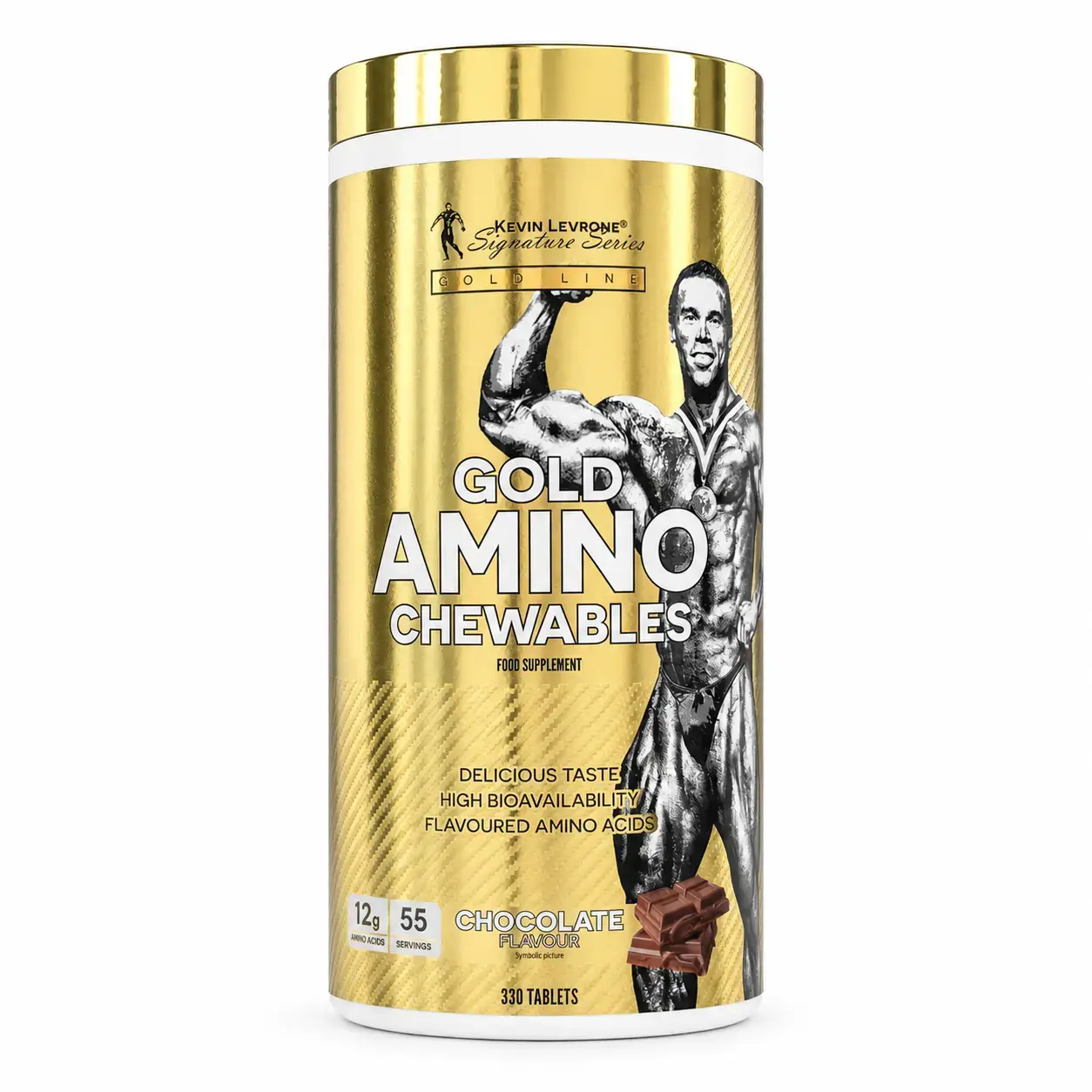 БАД Kevin Levrone Gold Amino Chewables Chocolate 330 Tablets