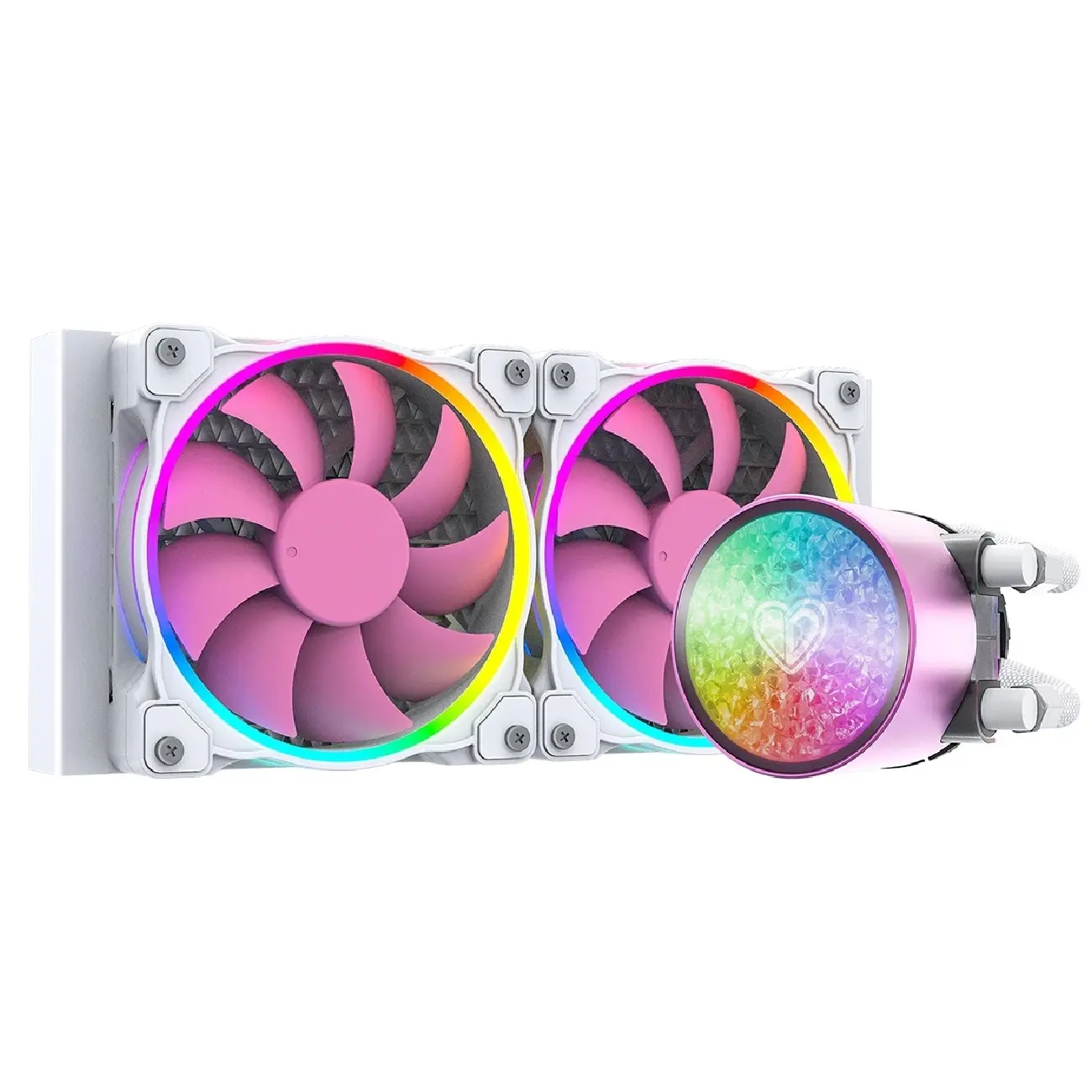 Система водяного охлаждения ID Cooling PINKFLOW 240 Diamond