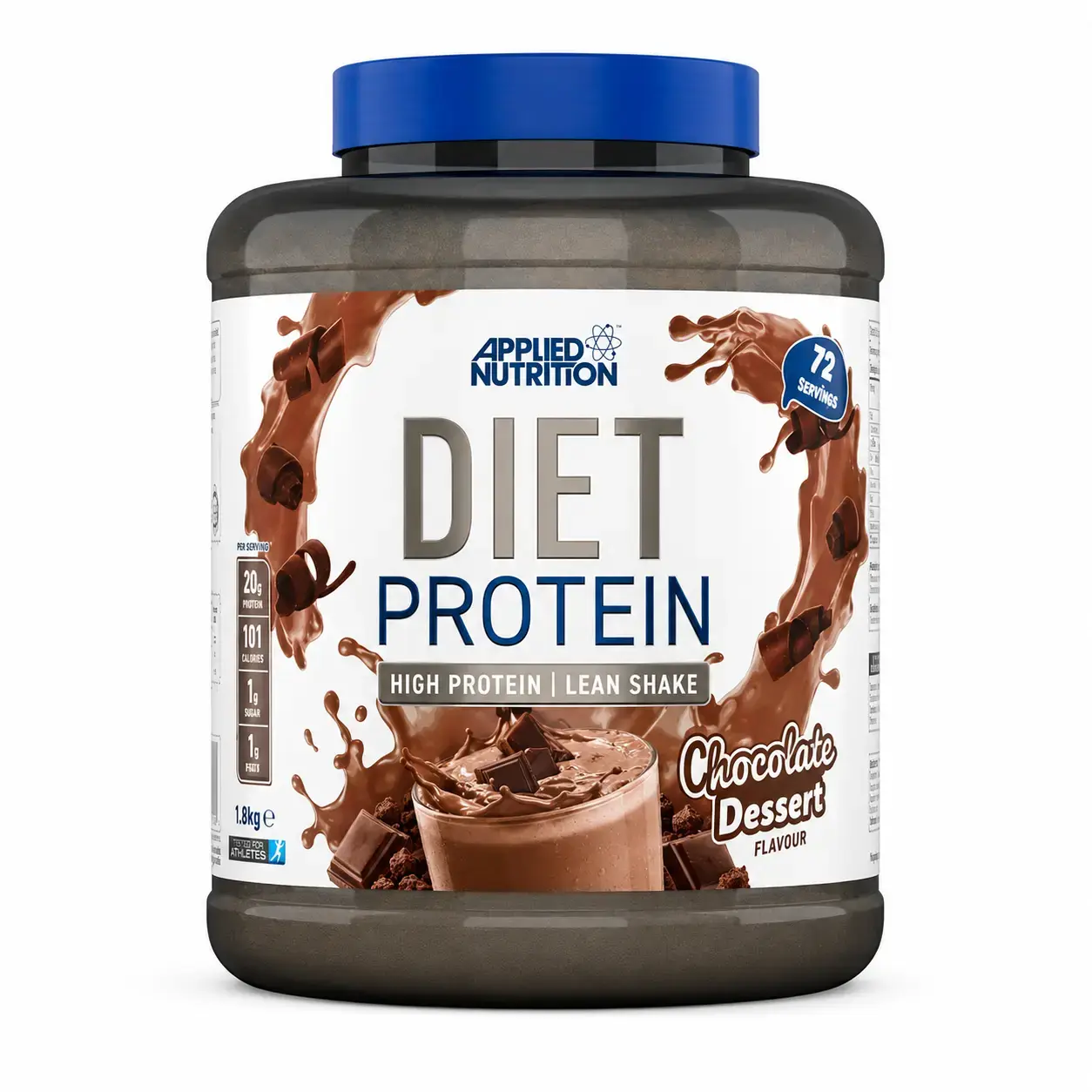Многокомпонентный белковый коктейль Applied Nutrition Diet Whey Protein Chocolate Dessert, 1,8 кг