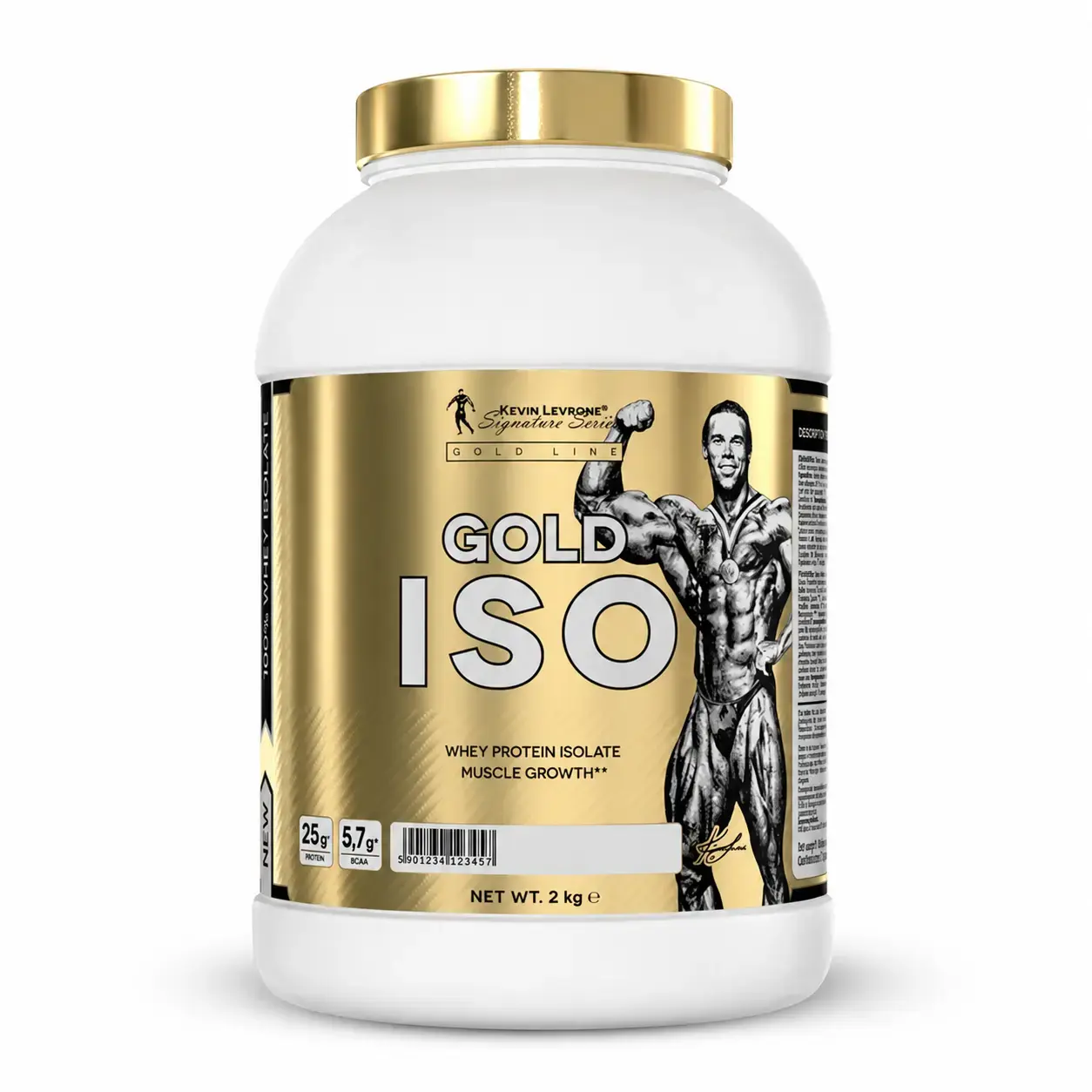 Изолят сывороточного протеина Gold ISO Whey Levrone (Pineapple) 2 kg