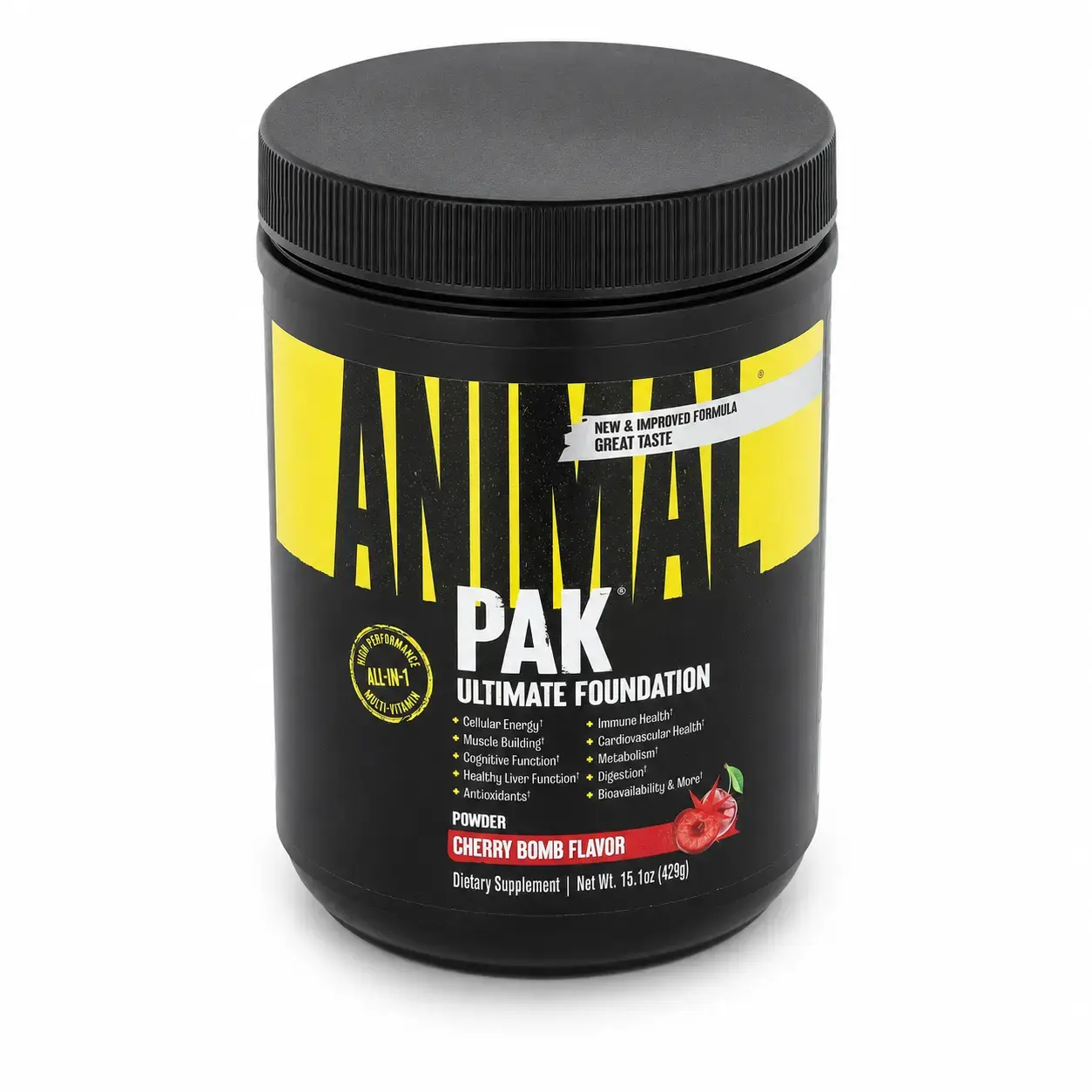 Multivitamin kompleksi Animal Pak Powder (Cherry Bomb) 429 g