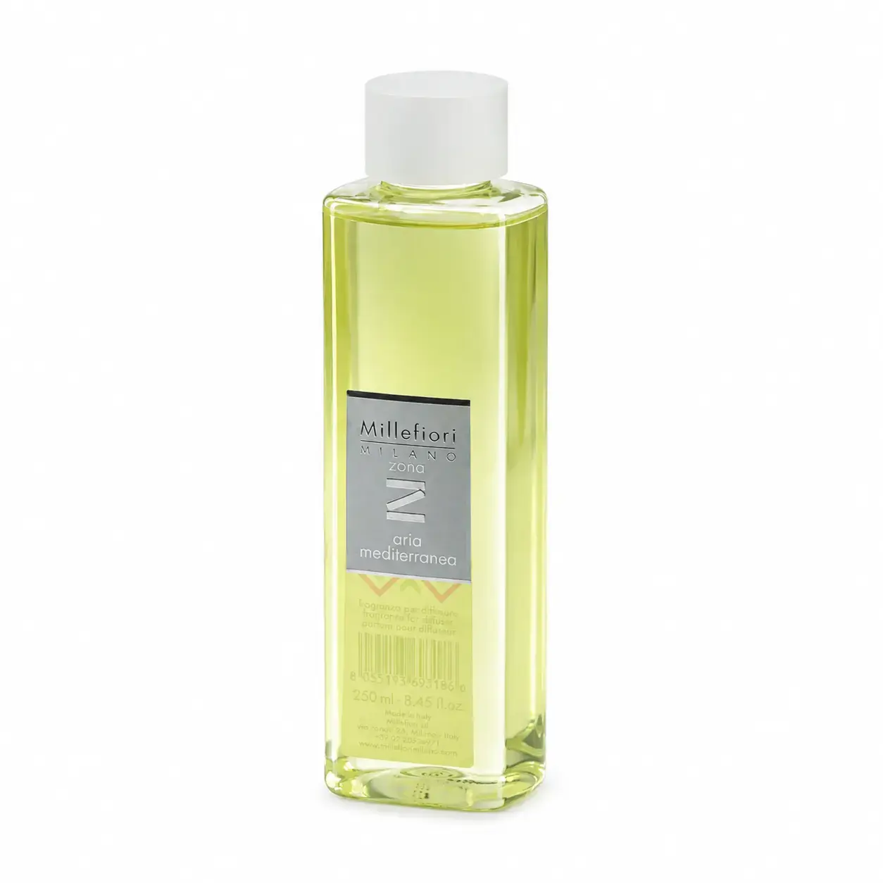Diffuzor uchun to‘ldirgich Millefiori Milano 250 ml Zona Aria Mediterranea 41Remam