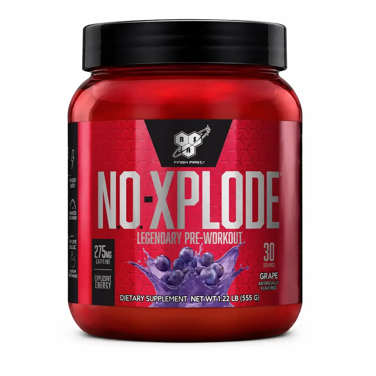 БАД BSN N.O.-XPLODE 555 g Grape