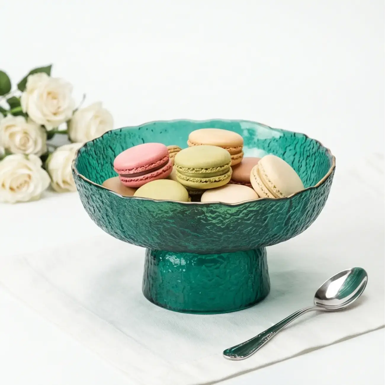 Mevachi SENORITA HOME «Lepestok» Green Ø20 cm