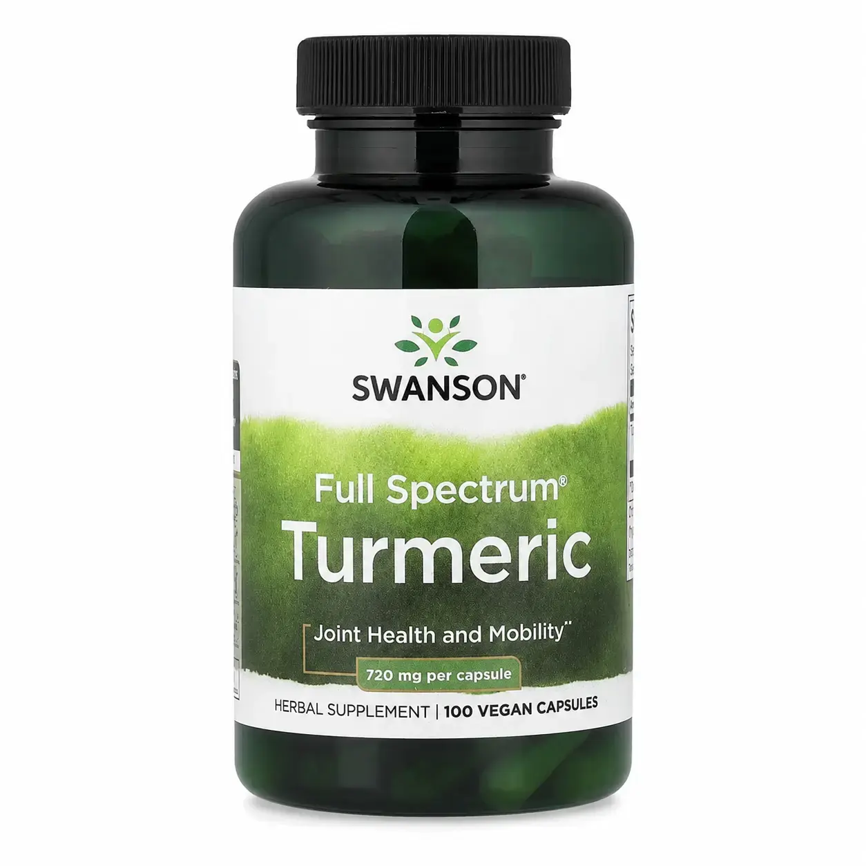 Куркума Full Spectrum Turmeric 720 mg Swanson 100 Caps