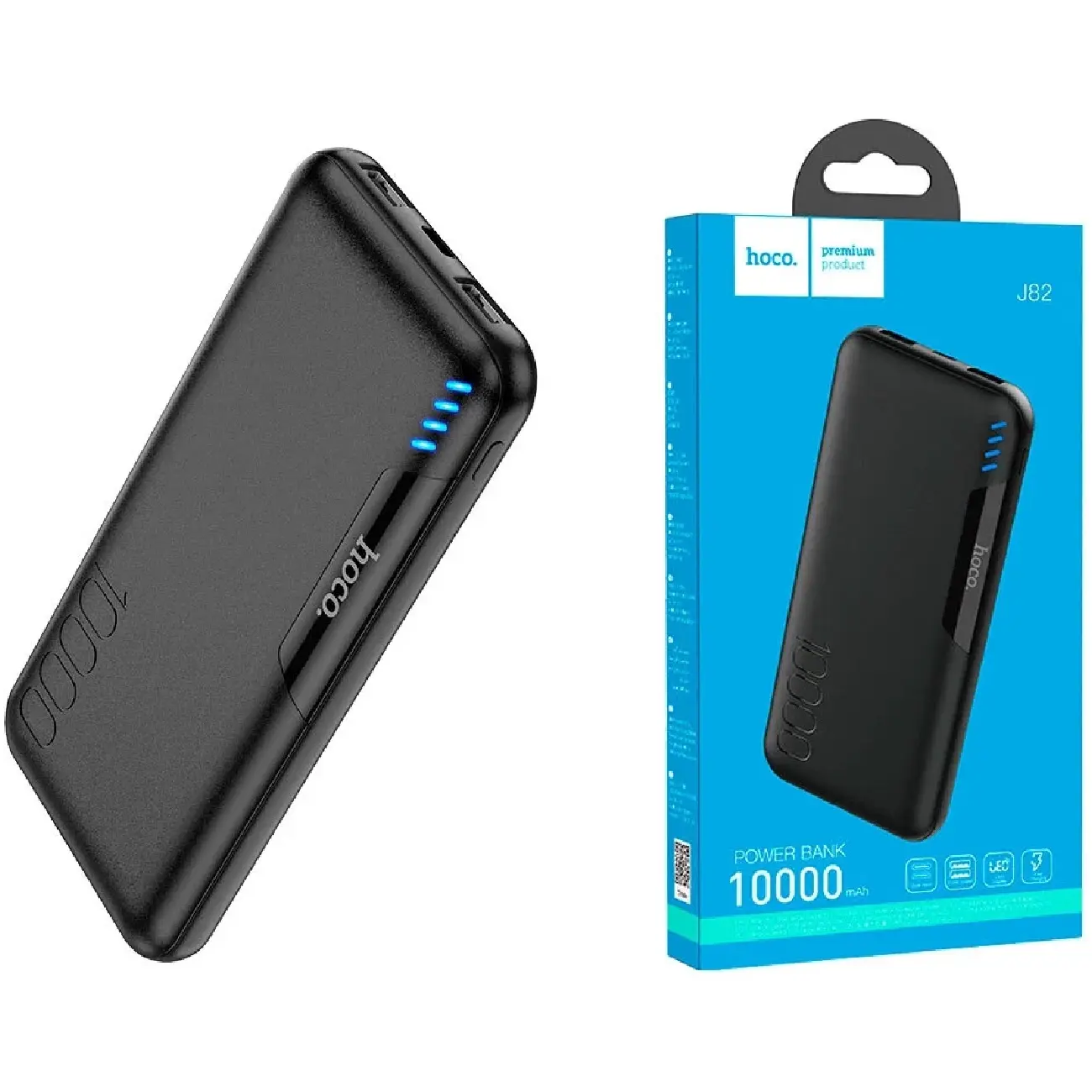 Power bank Hoco J82 10000 mAh Black