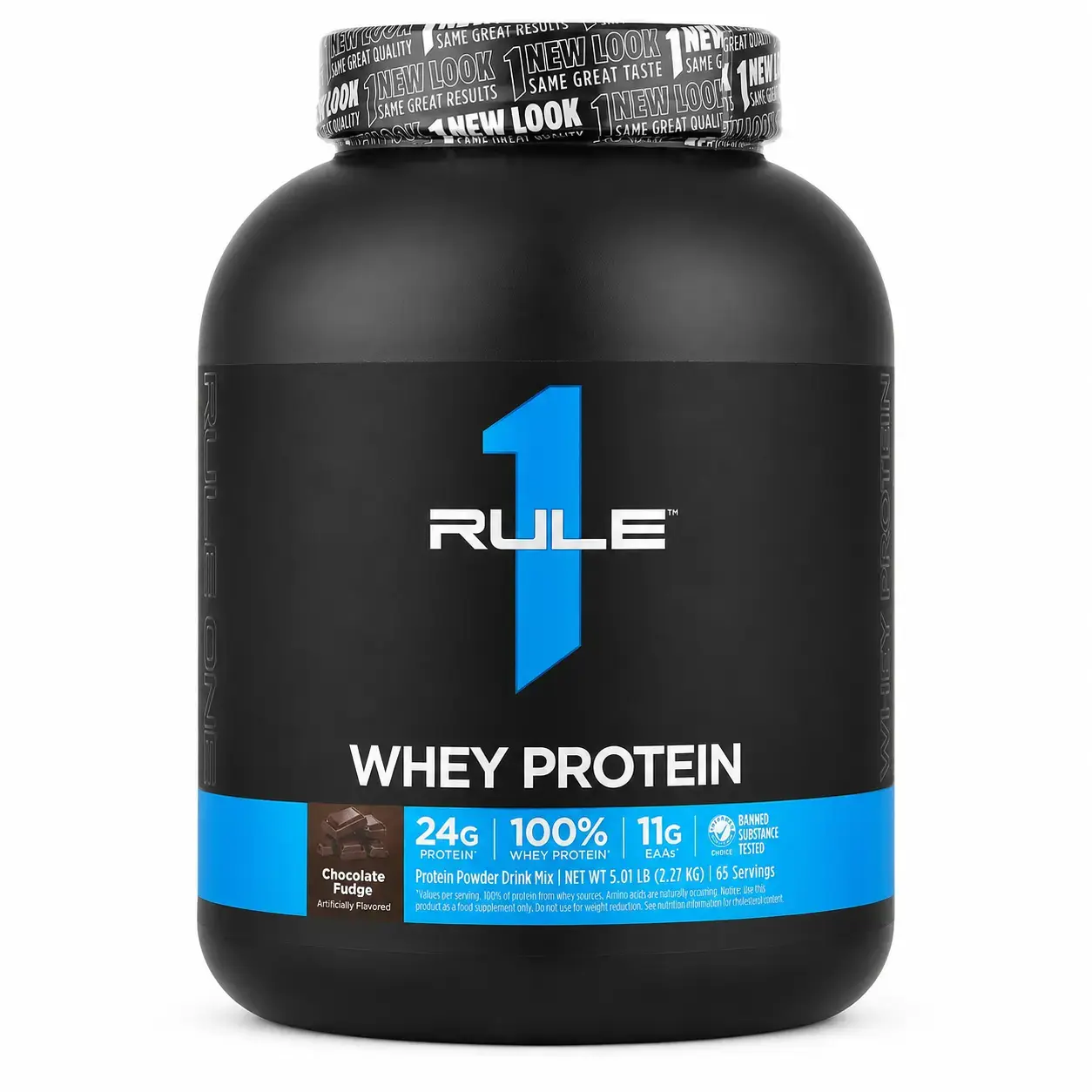 Сывороточный протеин Rule 1 R1 Whey Protein Chocolate Fudge, 2,28 кг
