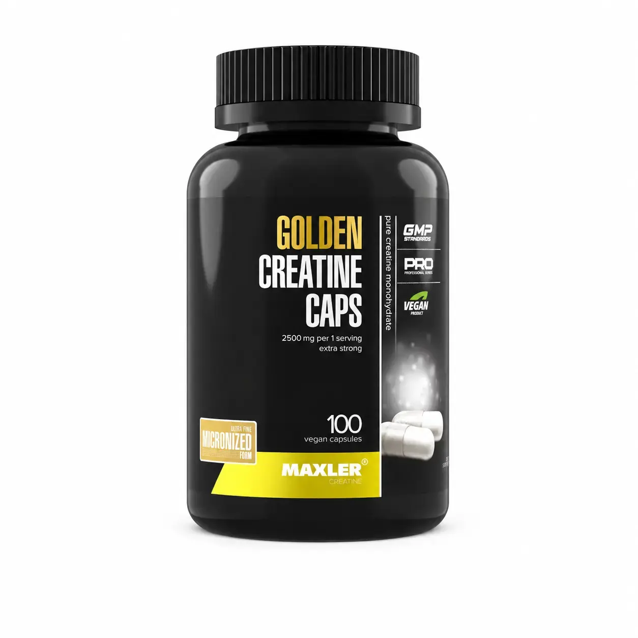БАД Maxler Golden Creatine Caps, 100 Veg Capsules