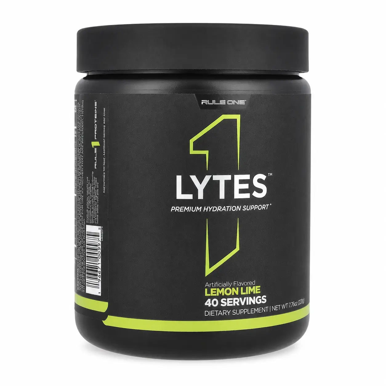 BQ Rule 1 Lytes, Lemon Lime, 220 g