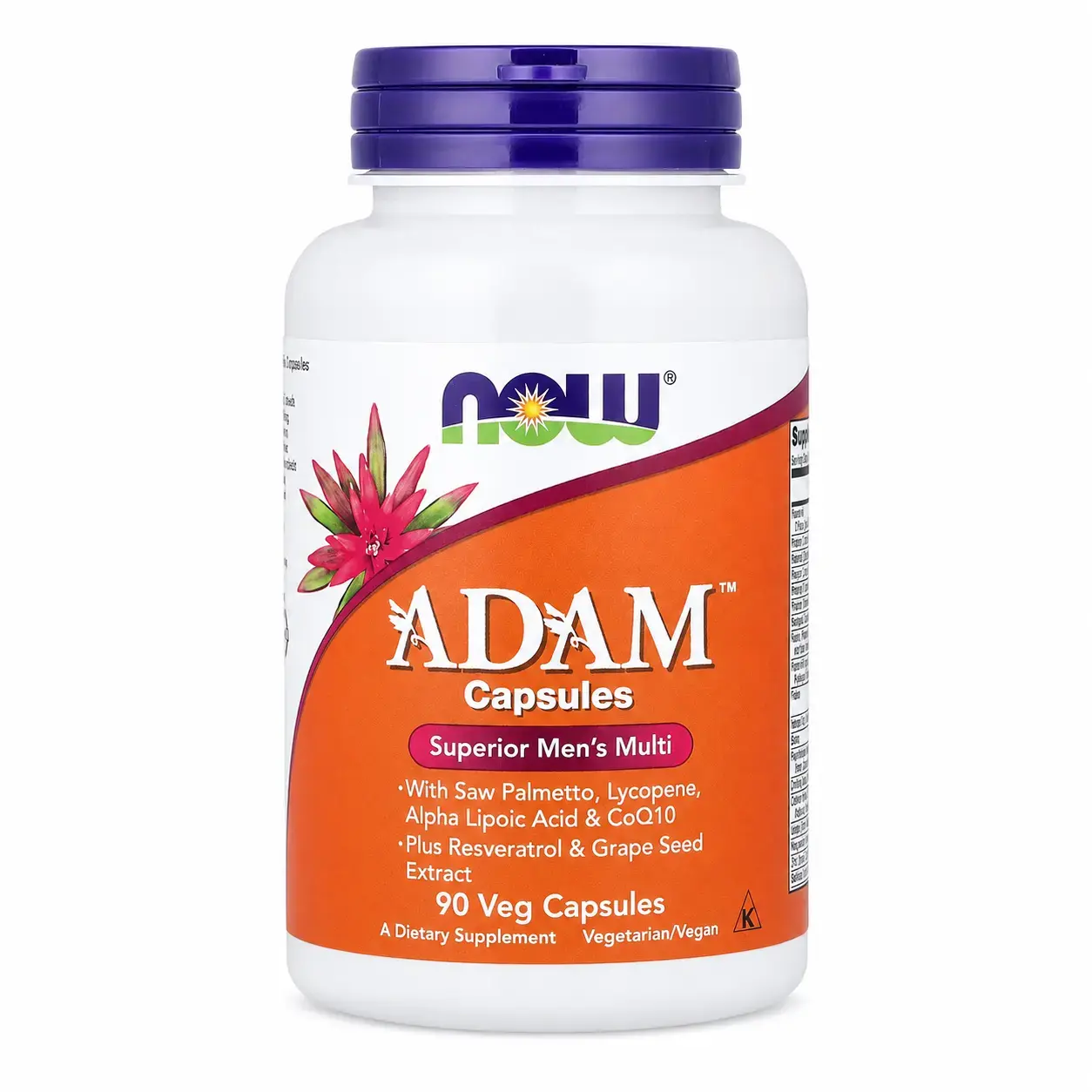 БАД NOW Foods ADAM™ Superior Men‘s Multi 90 Veg Capsules