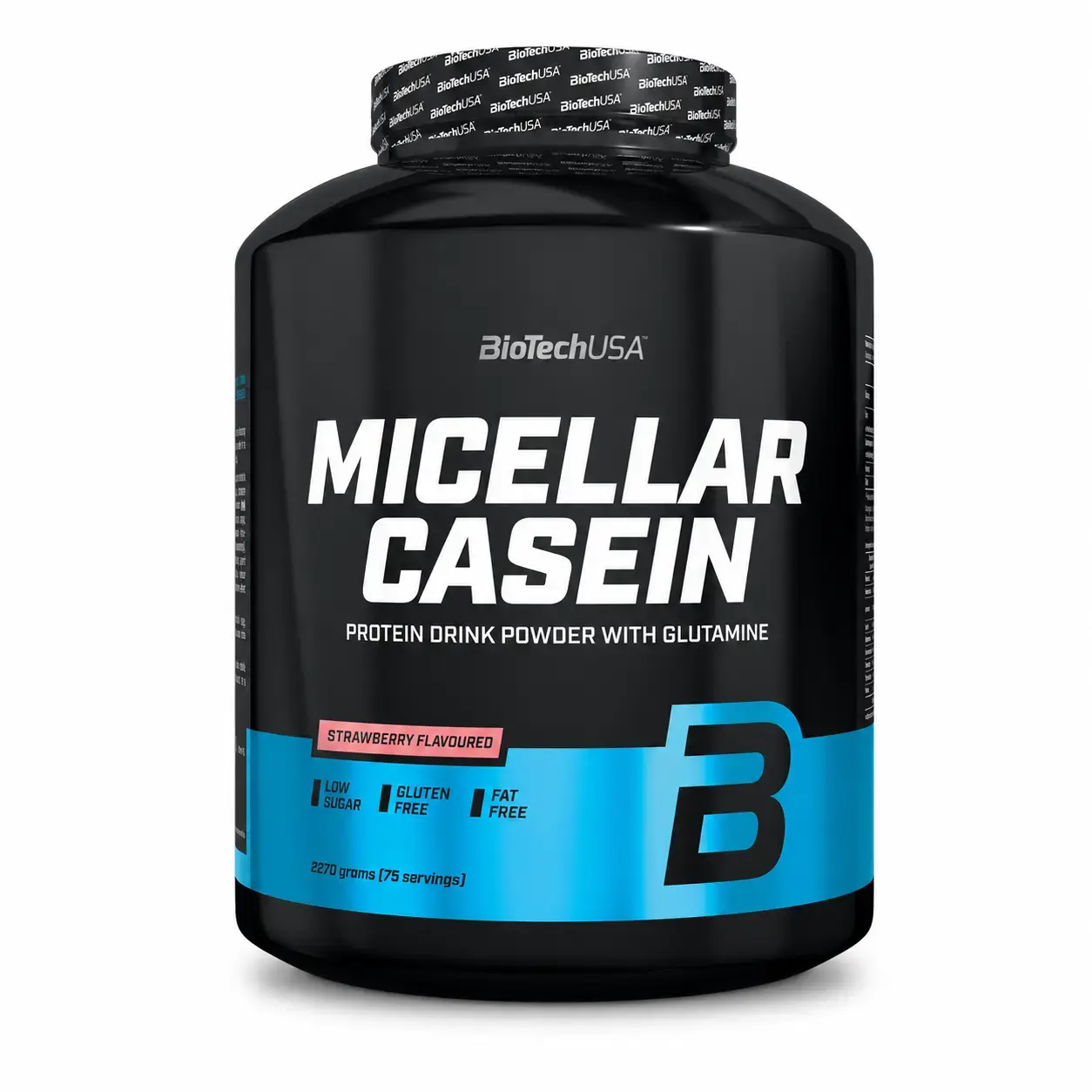 Мицеллярный казеин BioTechUSA Micellar Casein Strawberry, 2270 г