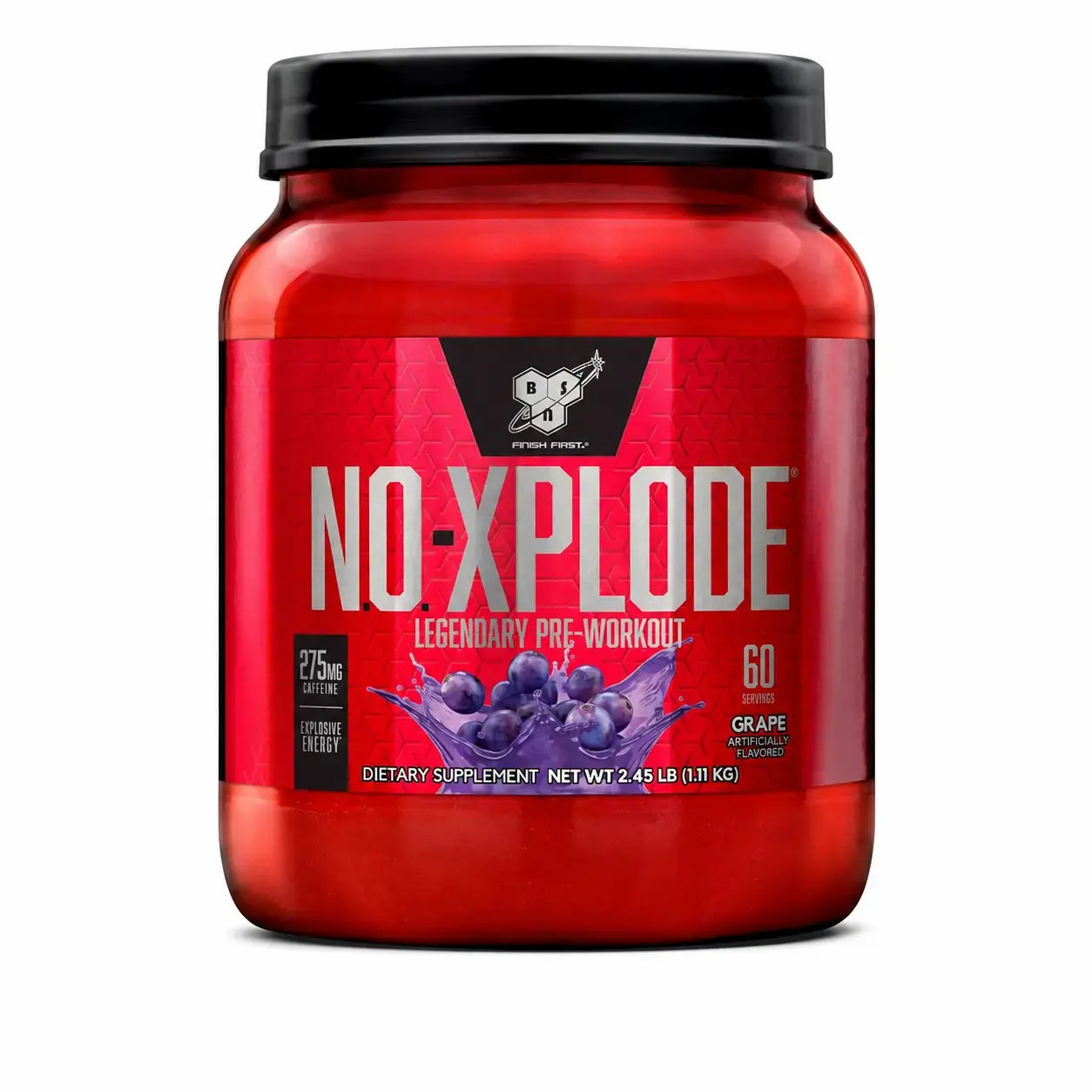 Предтренировочный комплекс NO-XPLODE BSN (Grape) 60 Servings