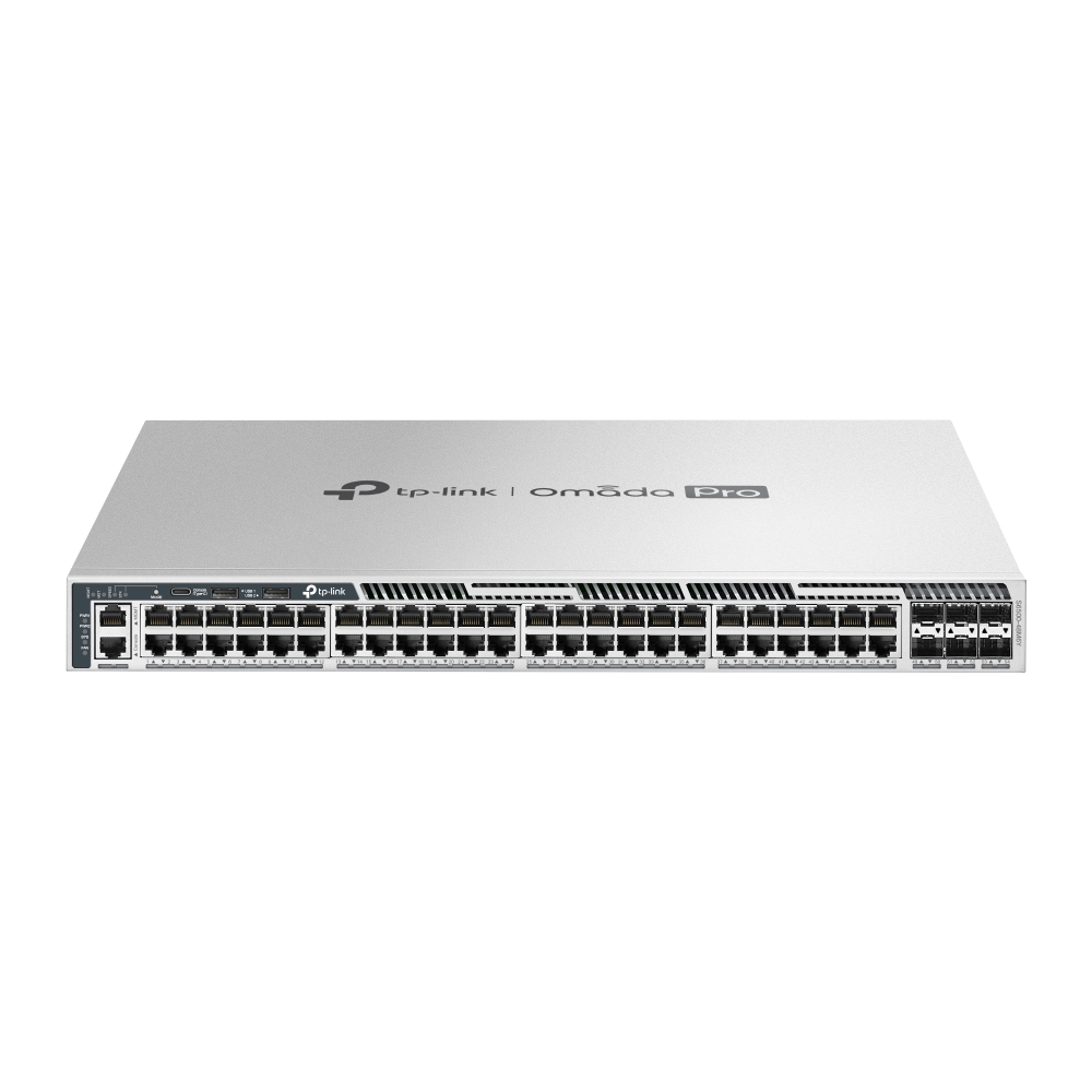 Kommutator TP-LINK S6500-48M6Y Omada Pro 48-Port 2.5G Stackable L3 Managed Switch with 6 25G Slots