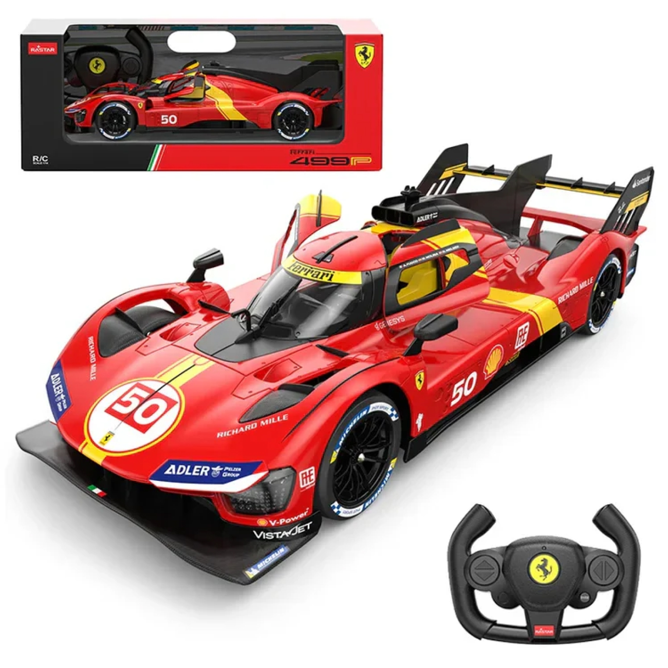 Детская машина R/C 1:14 Ferrari 499P USB Charging