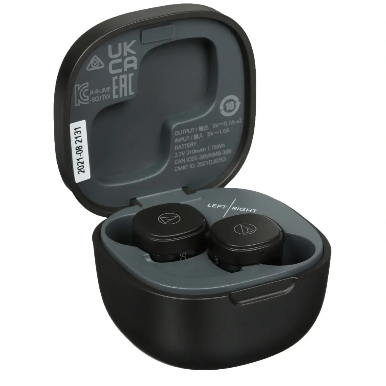 Наушники AUDIO-TECHNICA ATH-SQ1TW Black
