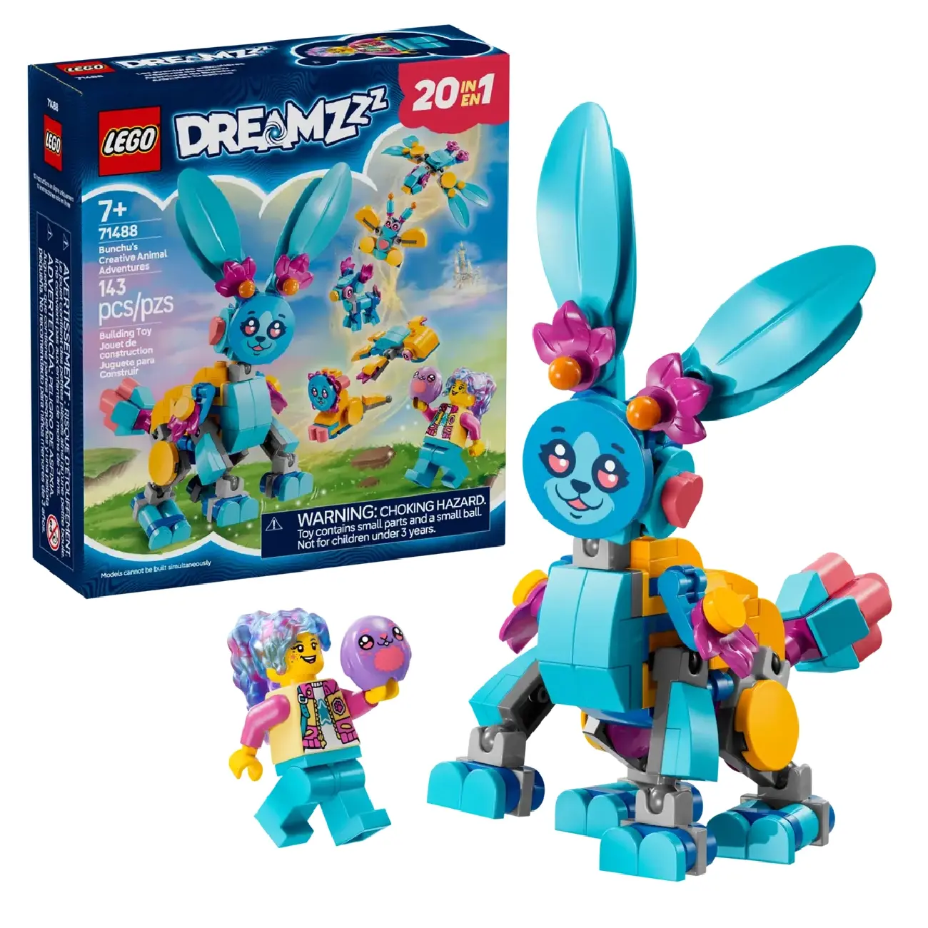 Конструктор LEGO DREAMZzz “Креативное приключение с Бунчу” 71488