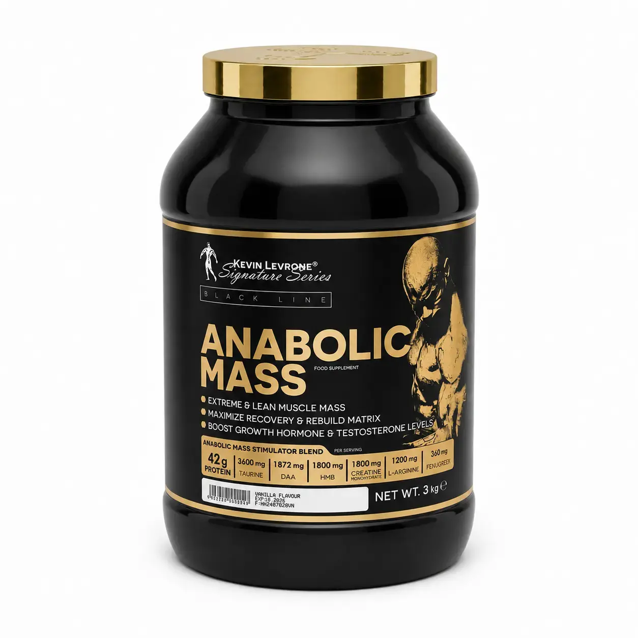 Geyner Kevin Levrone Anabolic Mass 3 kg Vanilla