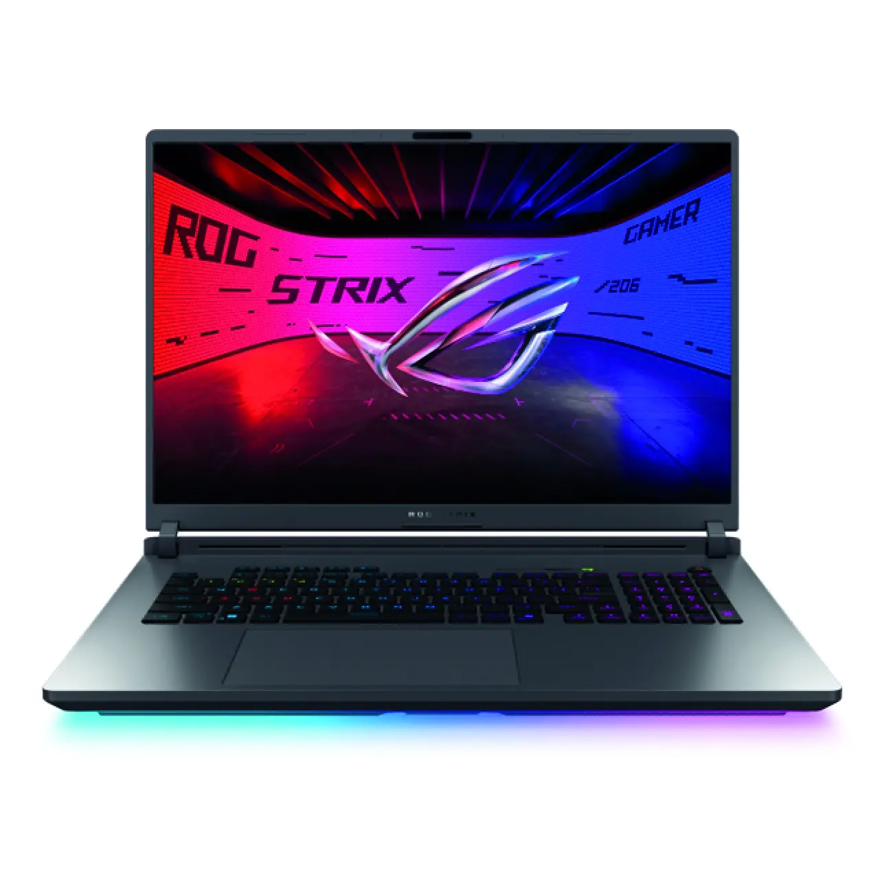 Ноутбук ASUS ROG Strix G18 (Intel Core i7-14650HX/ DDR5 16GB/ SSD 1TB/ 18” WQXGA IPS 240Hz/ 8GB RTX5050/ Backlit/ NoOS/ RU) Eclipse Gray