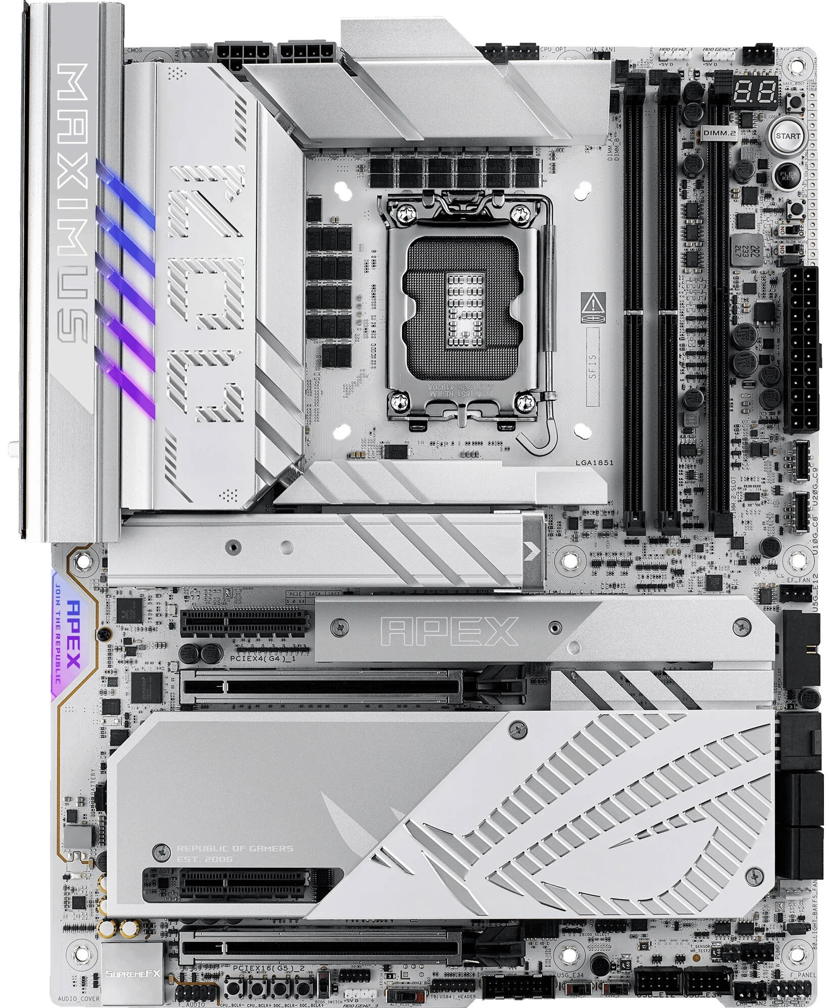 Материнская плата ASUS ROG MAXIMUS Z890 APEX DDR5 (90MB1IP0-M0EAY0)