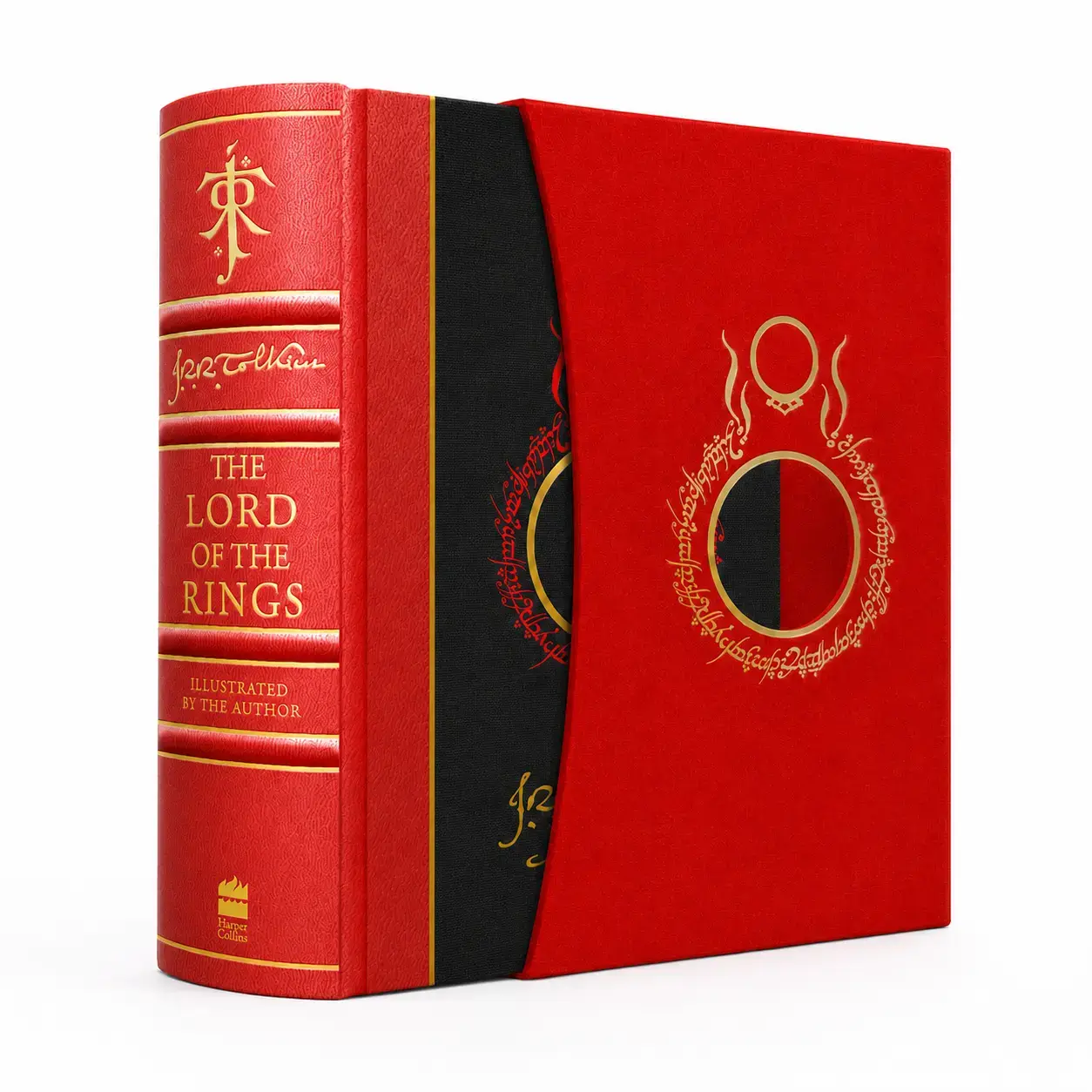 Kitob J.R.R. Tolkien Uzuklar hukmdori Deluxe sovg‘abop illustratsiyali nashr