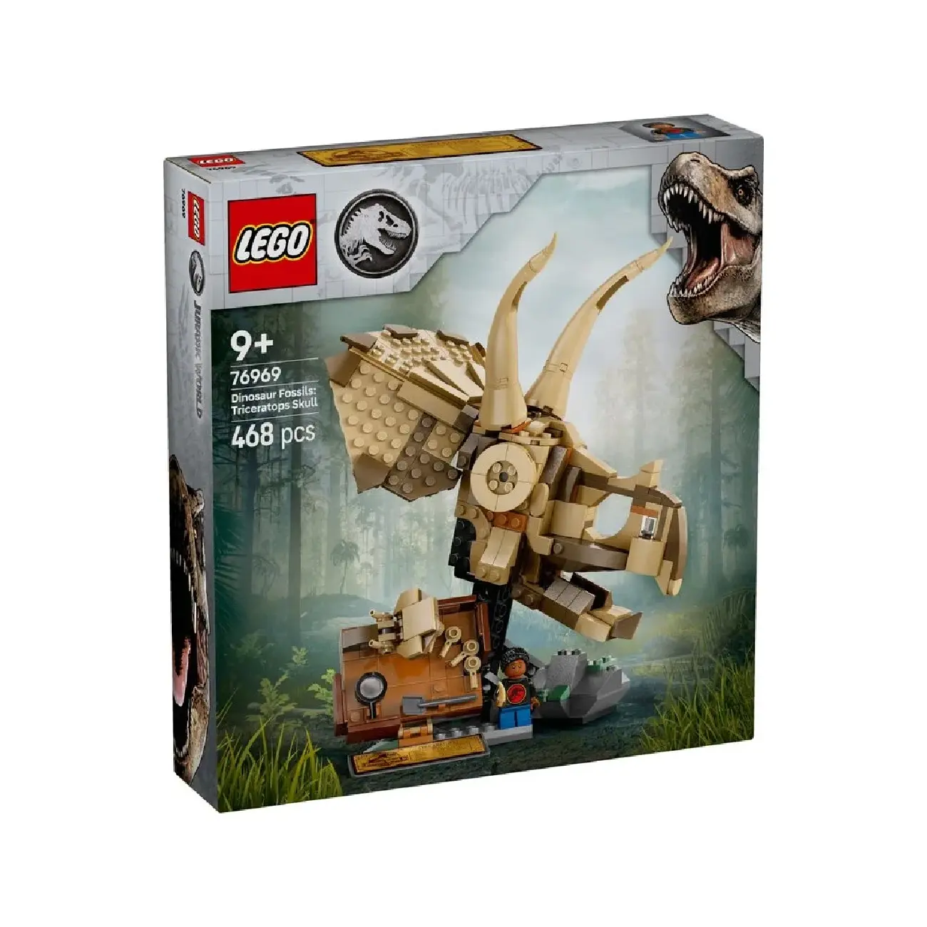 Конструктор LEGO Jurassic World ”Dinosaur Fossils: Triceratops Skull 76969