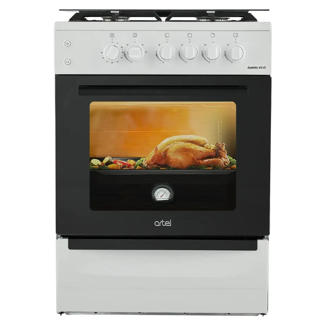 Газовая плита Artel Apetito 02-G CHU White
