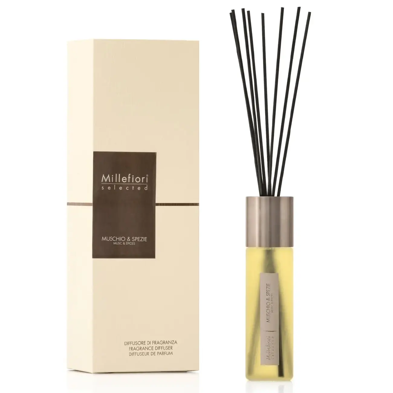 Диффузор Millefiori Milano 350 ml Reed Selected Muschio