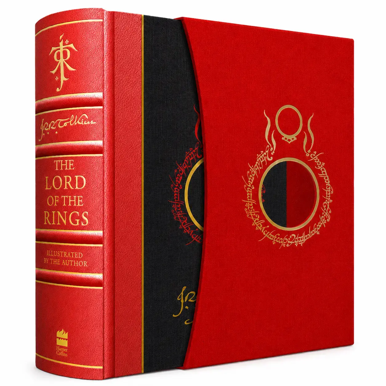 Kitob J.R.R. Tolkien Uzuklar hukmdori Deluxe sovg‘abop illustratsiyali nashr