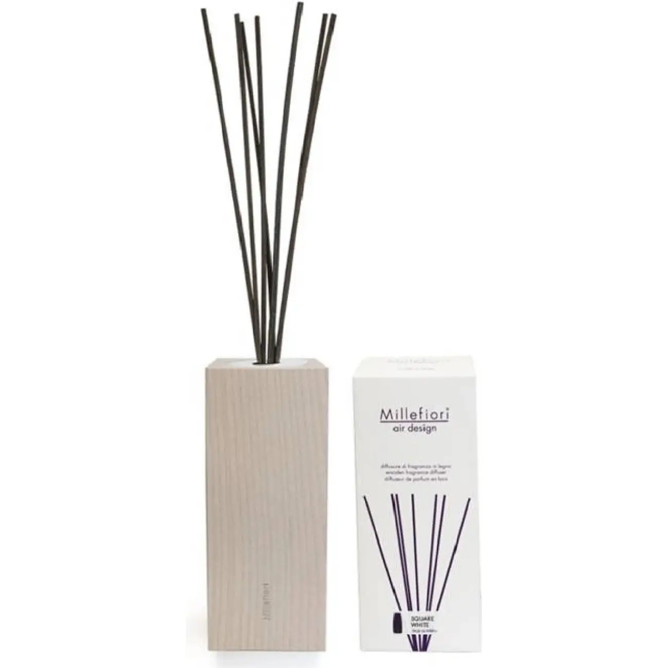 Diffuzor Millefiori Milano Wood Air Design Square Brown